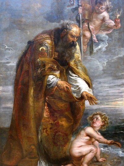 Svatý Augustin av Peter Paul Rubens